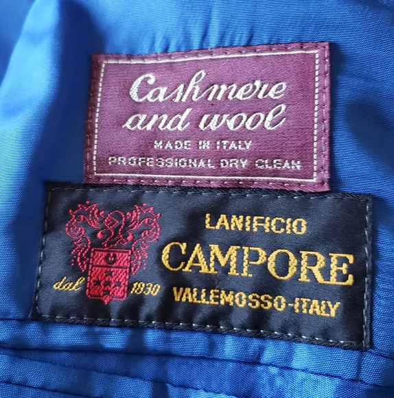 Men's Blue Blazer by Zanetti - Picture 6 of 16